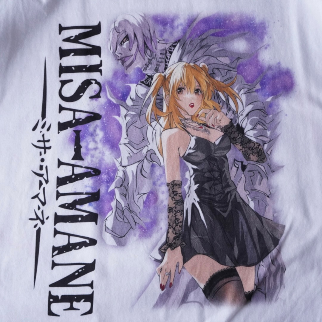 "ミサミサ×レム / デスノート" print tee