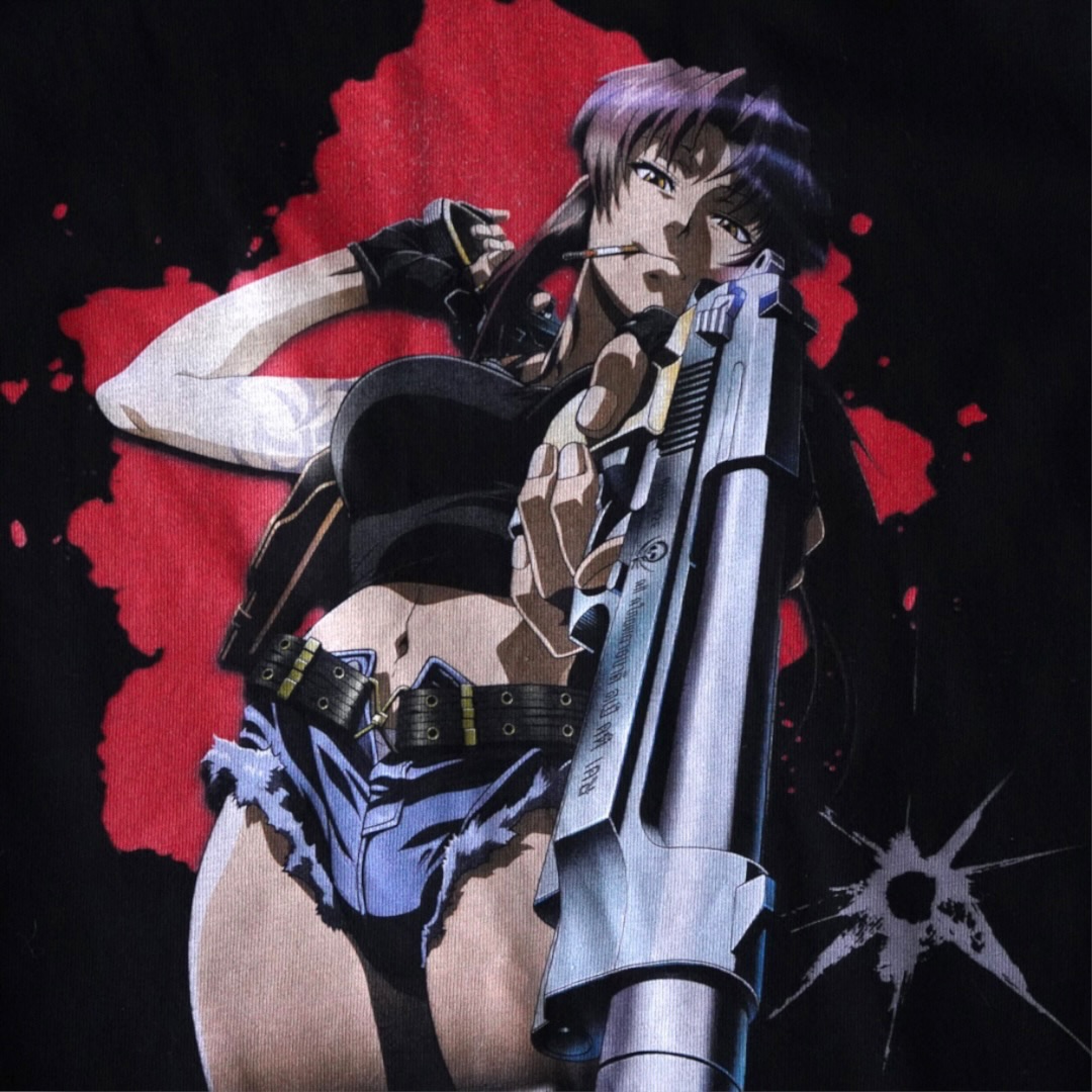 レヴィのピン / BLACK LAGOON" print tee