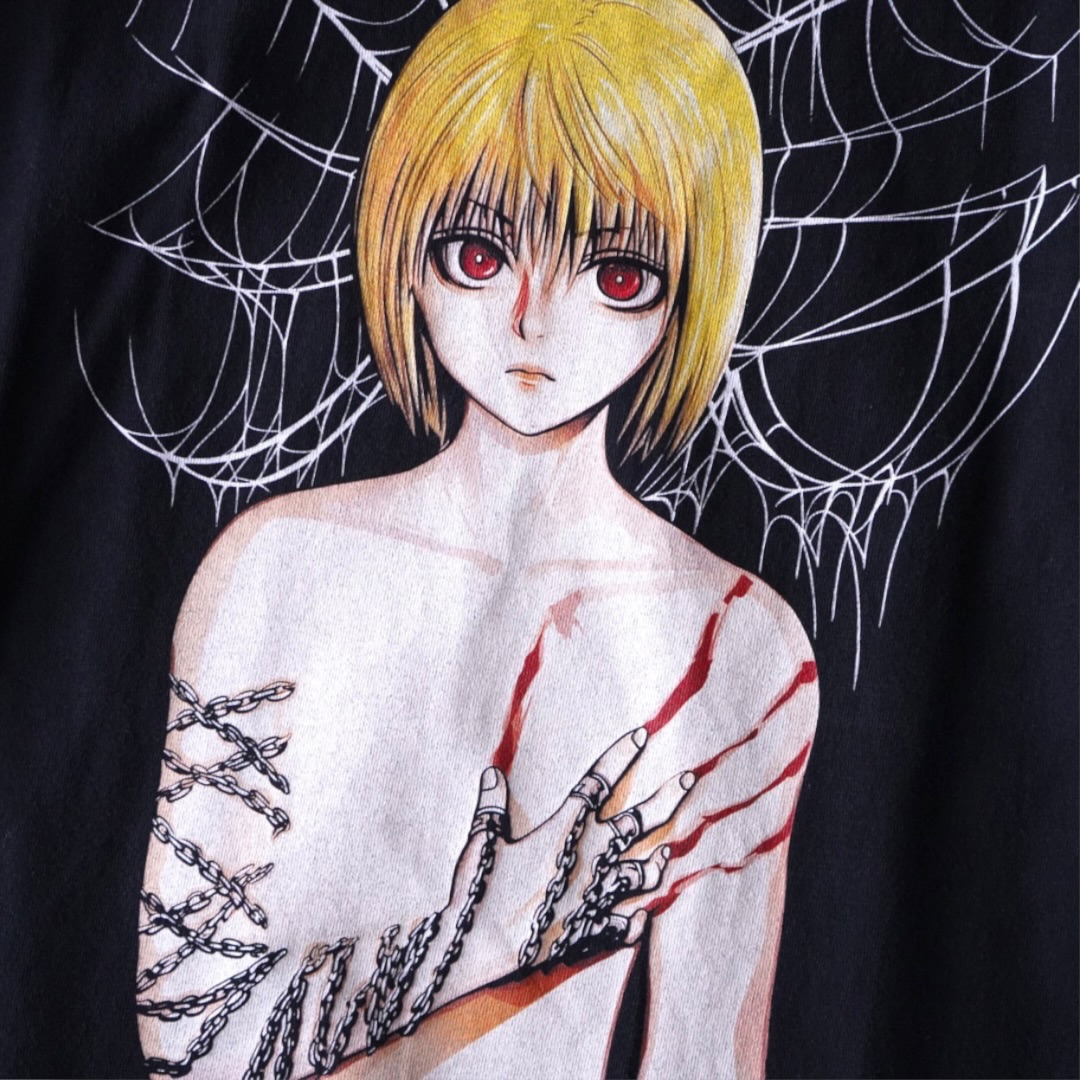 "クラピカのピン / HUNTER×HUNTER" print tee