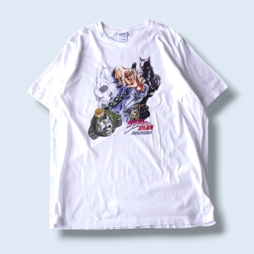 "吉良吉影×キラークイーン / ジョジョの奇妙な冒険” print tee