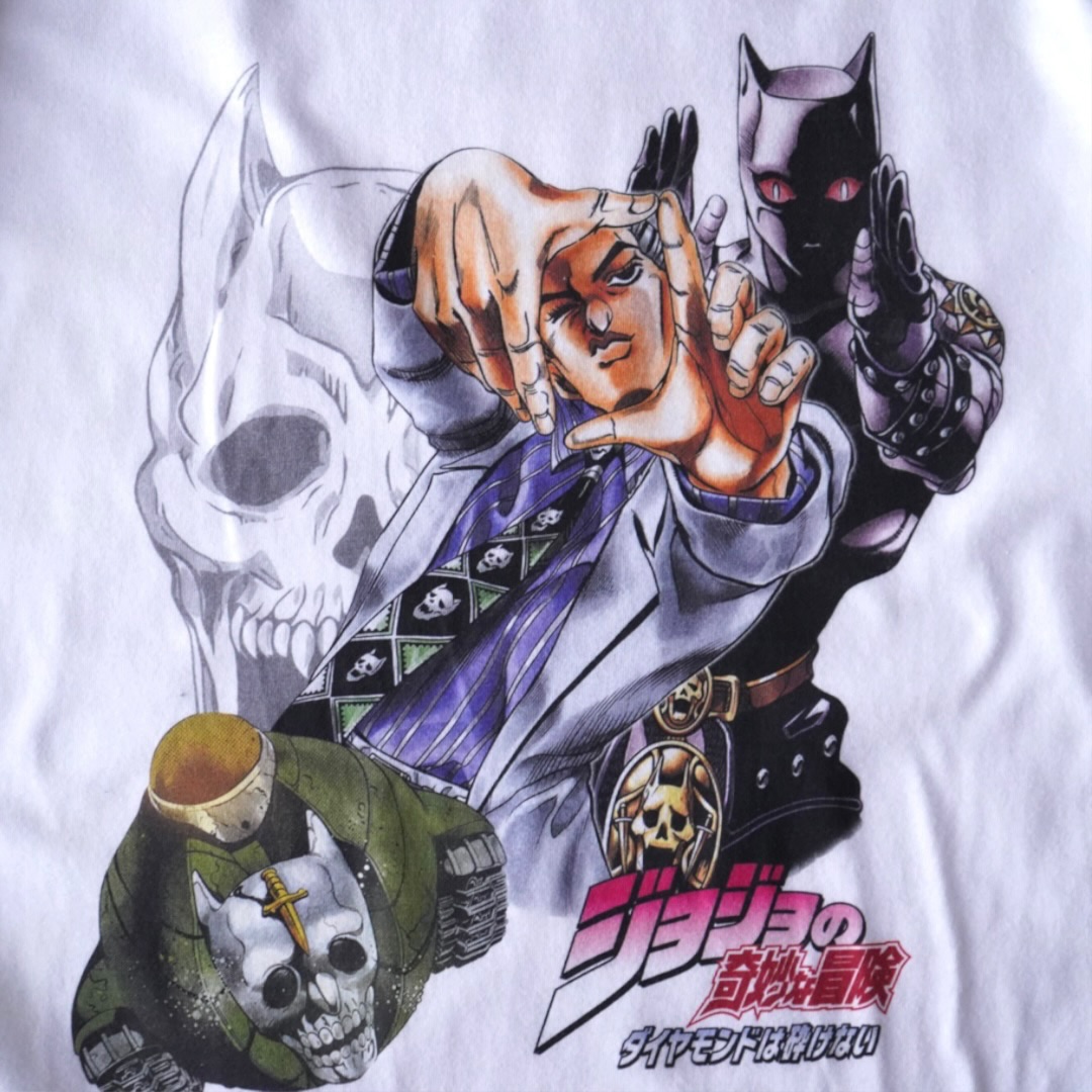 "吉良吉影×キラークイーン / ジョジョの奇妙な冒険” print tee