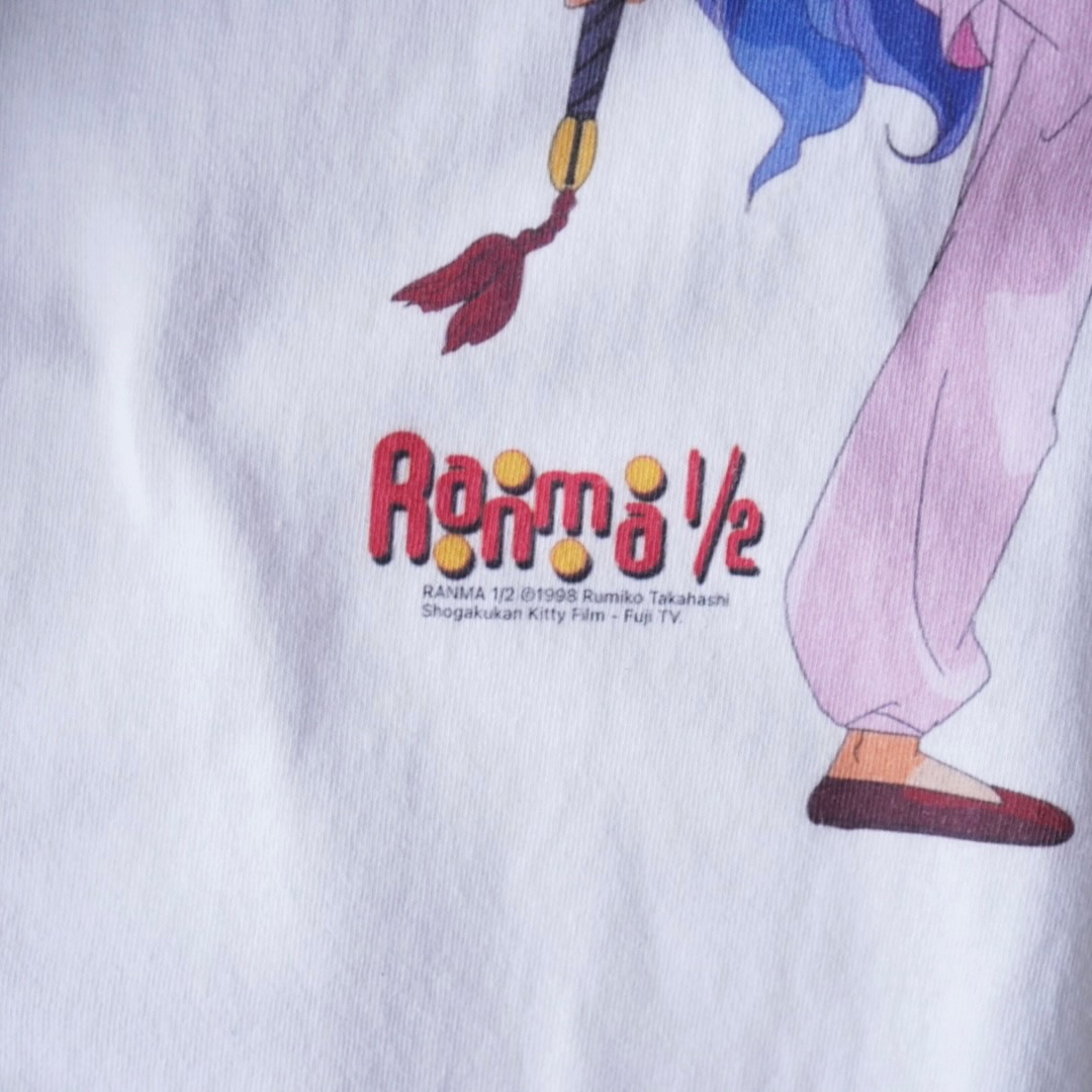 "シャンプーのピン / らんま1/2" print tee