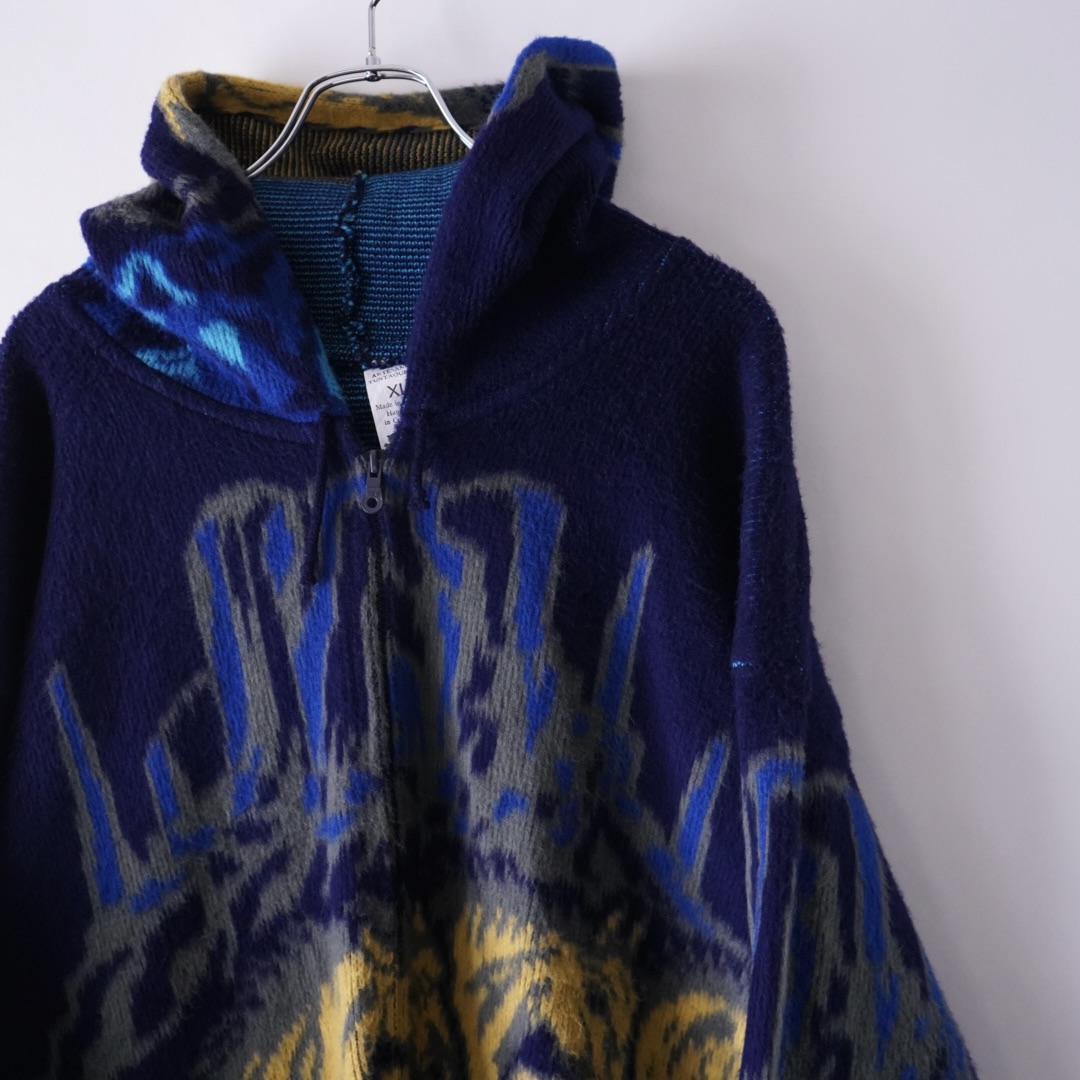 oversized rare color Ecuador knit jacket