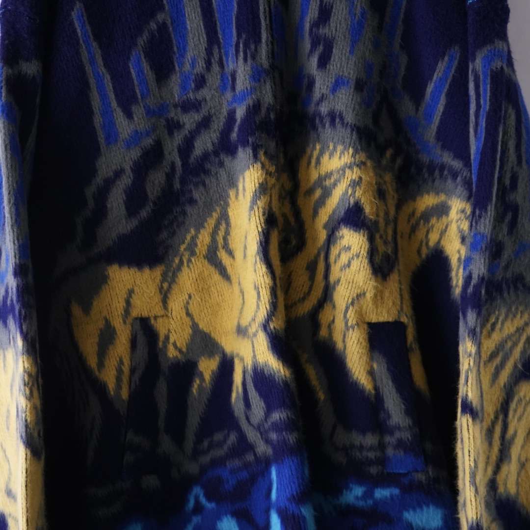 oversized rare color Ecuador knit jacket