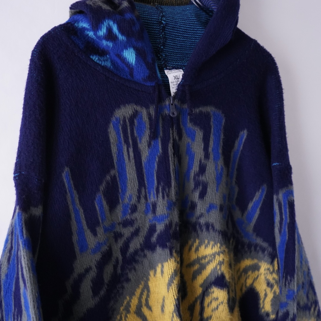 oversized rare color Ecuador knit jacket