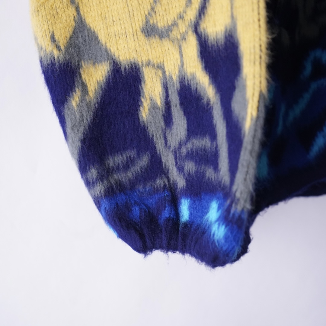 oversized rare color Ecuador knit jacket