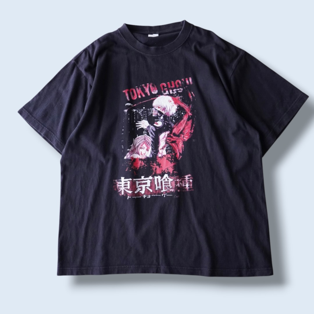 "白カネキとリゼ / 東京喰種" print tee