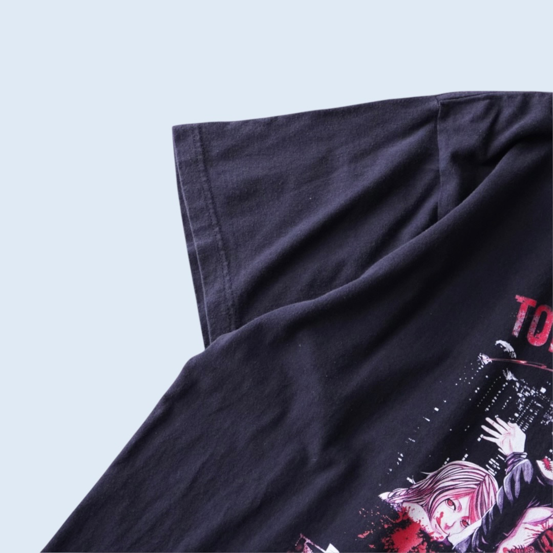 "白カネキとリゼ / 東京喰種" print tee