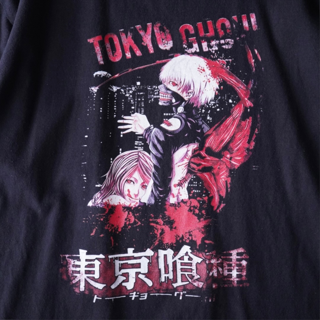 "白カネキとリゼ / 東京喰種" print tee
