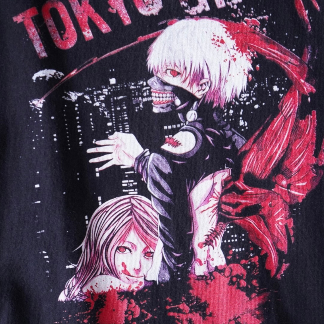 "白カネキとリゼ / 東京喰種" print tee