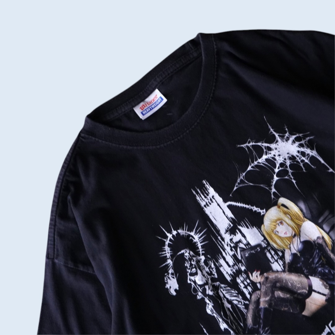 "ミサミサのピン / デスノート" print tee