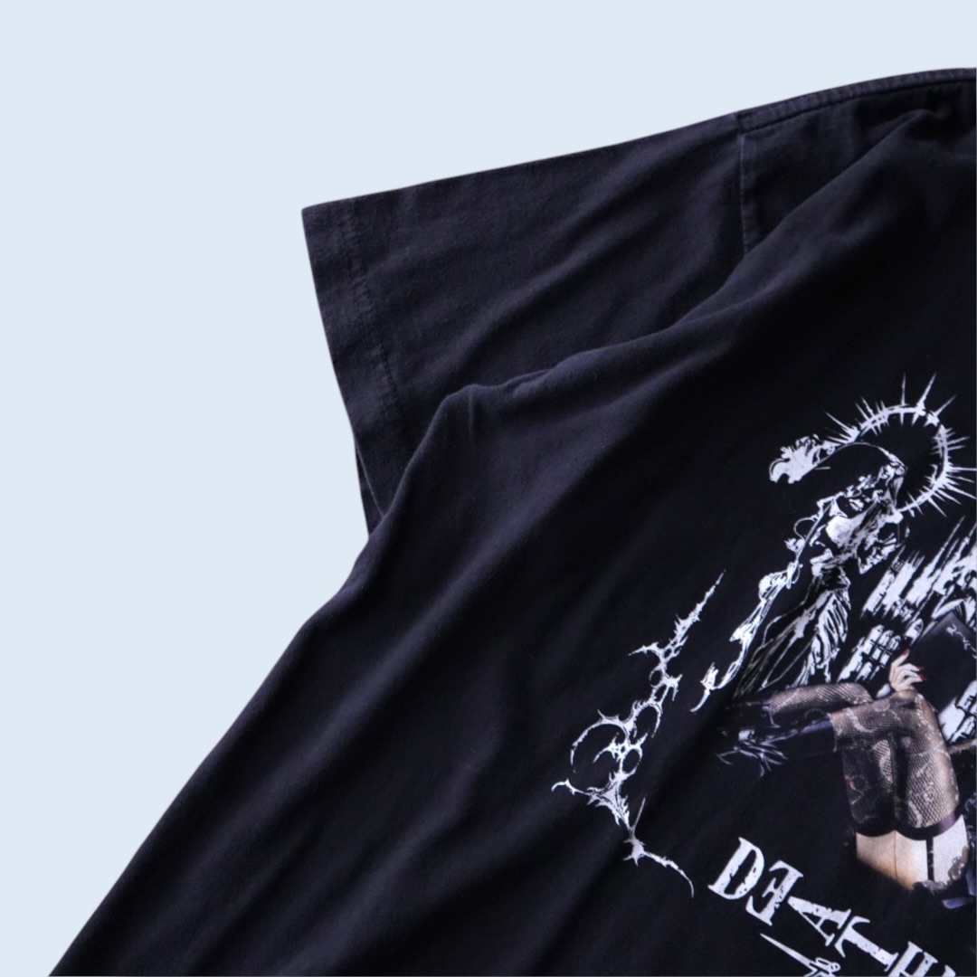 "ミサミサのピン / デスノート" print tee
