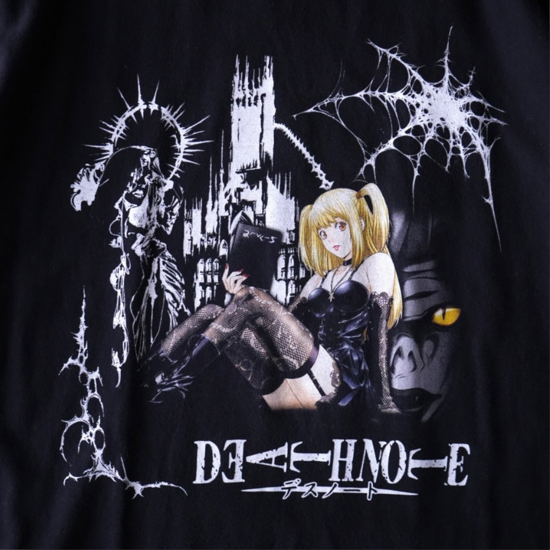 "ミサミサのピン / デスノート" print tee