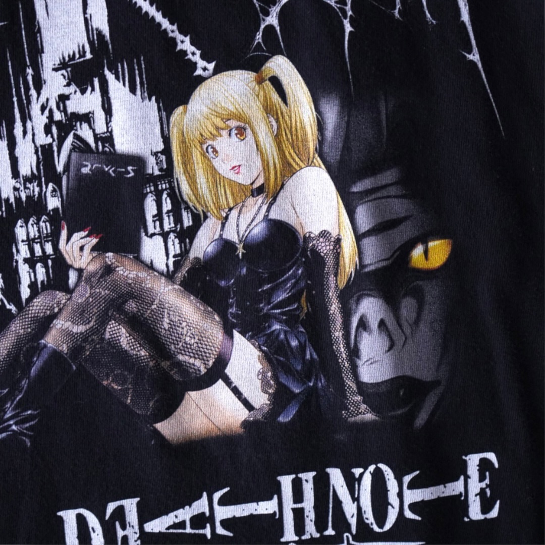 "ミサミサのピン / デスノート" print tee