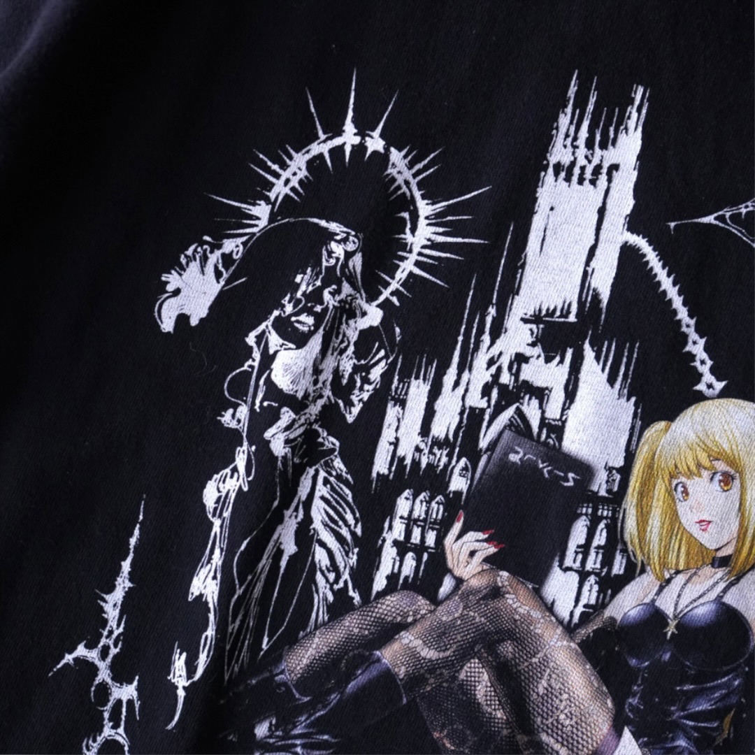"ミサミサのピン / デスノート" print tee