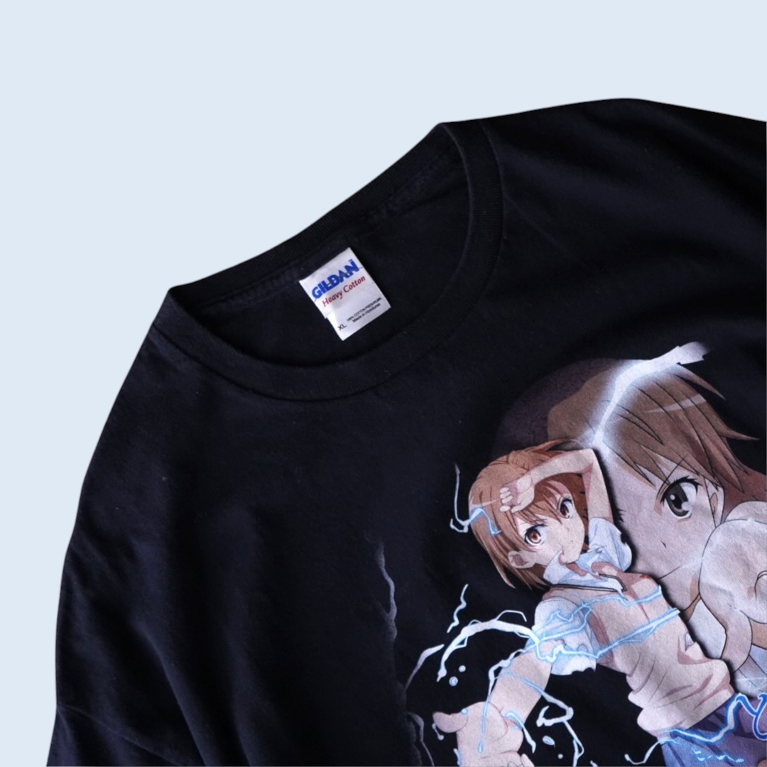 "御坂美琴のピン / とある魔術の禁書目録" print tee