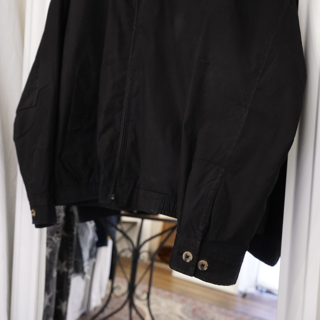 smooth poly box silhouette drizzler jacket