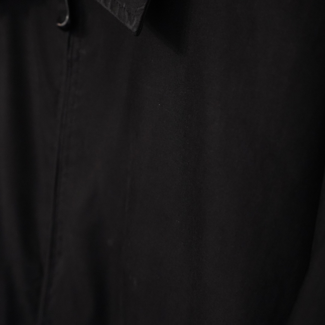 smooth poly box silhouette drizzler jacket