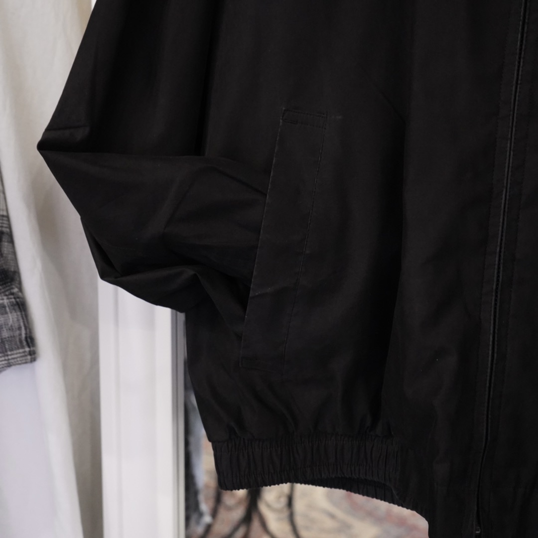 smooth poly box silhouette drizzler jacket